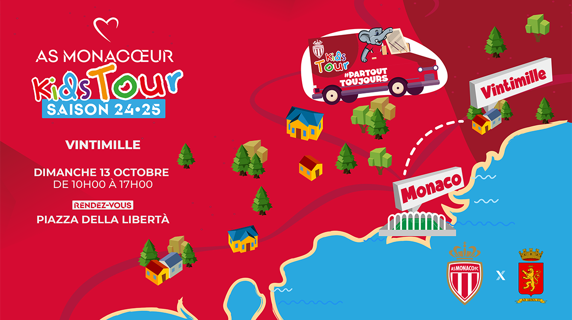 Le Kids Tour à Vintimille ce dimanche 13 octobre