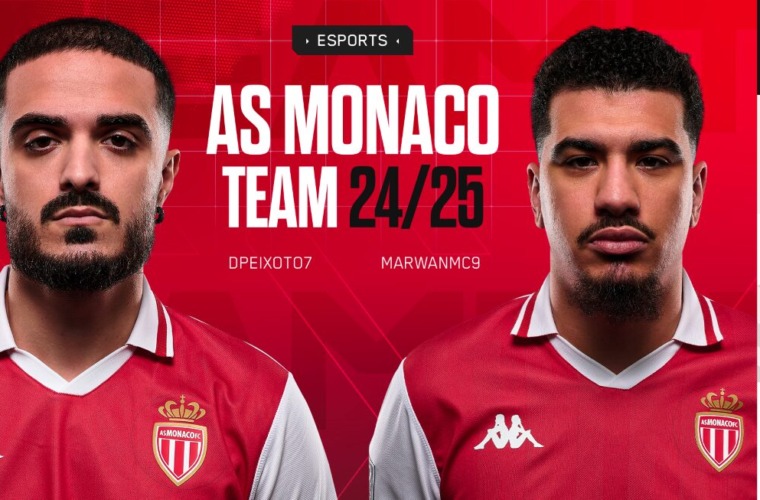 Le roster de l'AS Monaco Esports pour l'eLigue 1 dévoilé