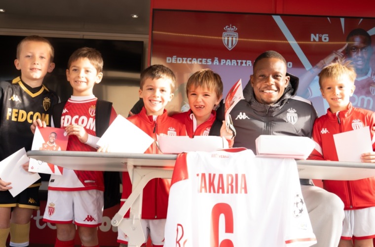 Le Kids Tour et Denis Zakaria comme à la maison à La Turbie !