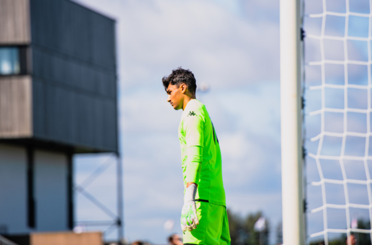 Yanis Benchaouch avec le Maroc U20 pour les Éliminatoires de la CAN