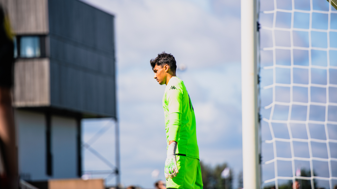 Yanis Benchaouch avec le Maroc U20 pour les Éliminatoires de la CAN