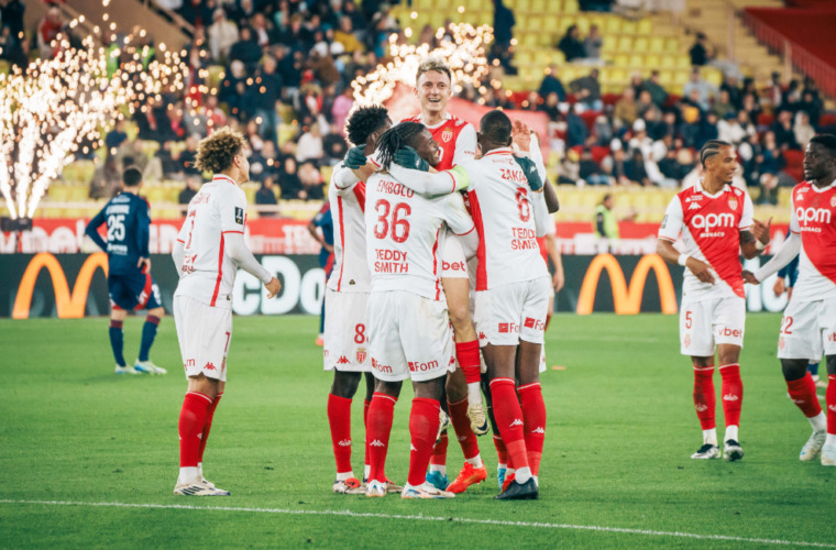 L'AS Monaco enchaîne et réussit la passe de trois contre Brest !