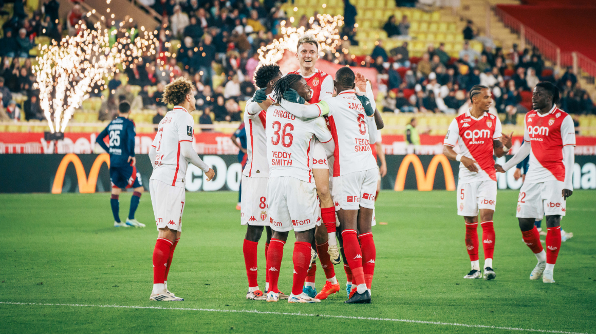 L'AS Monaco enchaîne et réussit la passe de trois contre Brest !