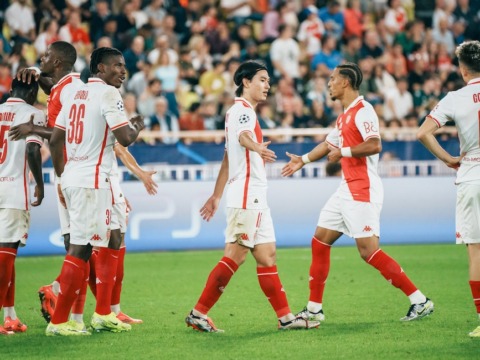 Le groupe de l’AS Monaco pour l’affiche européenne face à Benfica