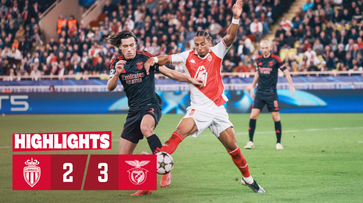 Highlights – Ligue des Champions, 5e journée : AS Monaco 2-3 Benfica