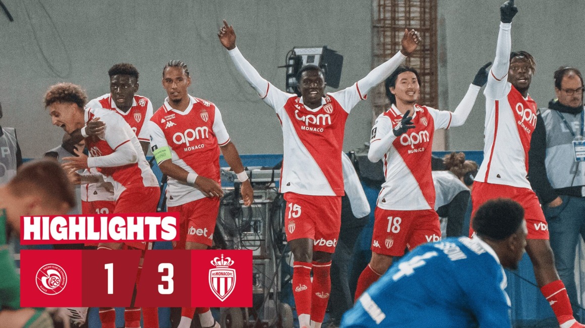 Highlights – Ligue 1, Matchday 11: RC Strasbourg 1-3 AS Monaco