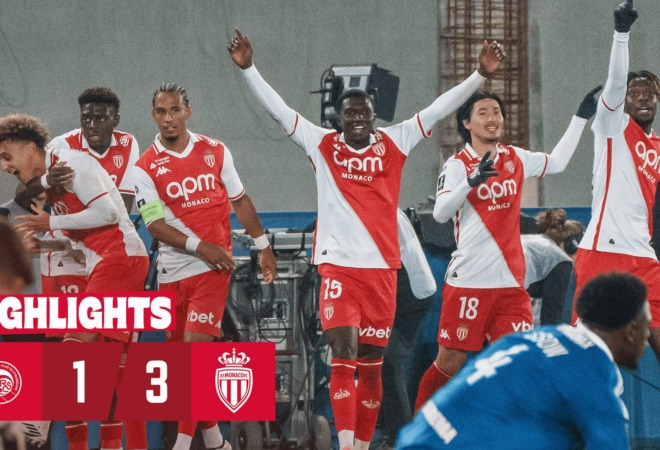 Highlights – Ligue 1, 11e journée : RC Strasbourg 1-3 AS Monaco