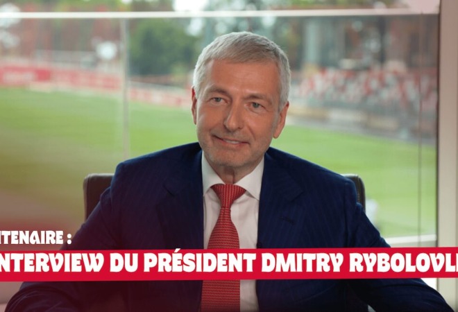 Centenaire de l’AS Monaco : Interview du Président Dmitry Rybolovlev