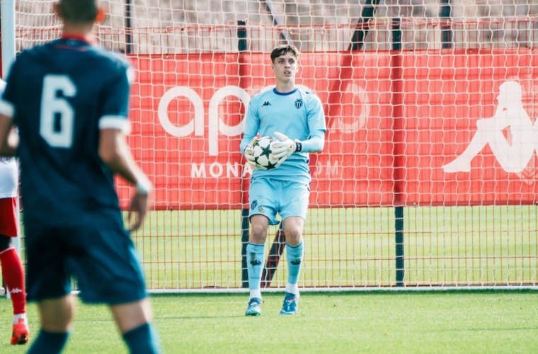 Jules Stawiecki avec l'Équipe de France U18 pour deux amicaux