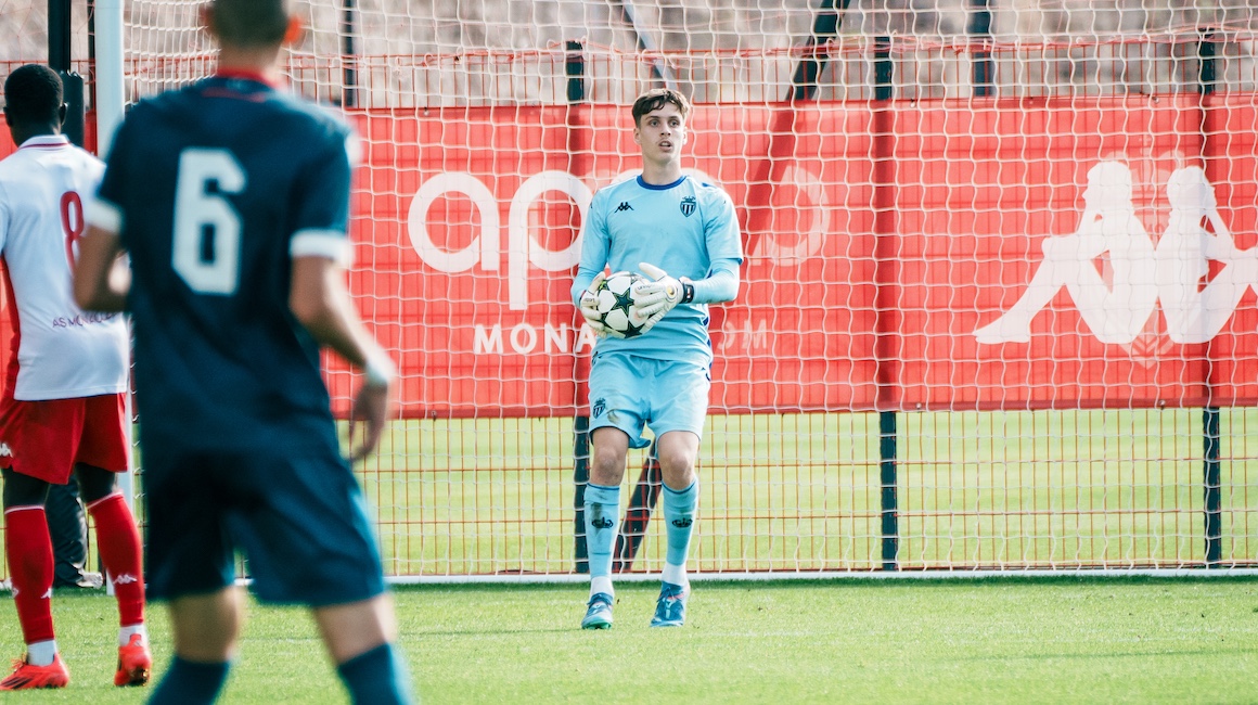 Jules Stawiecki avec l'Équipe de France U18 pour deux amicaux