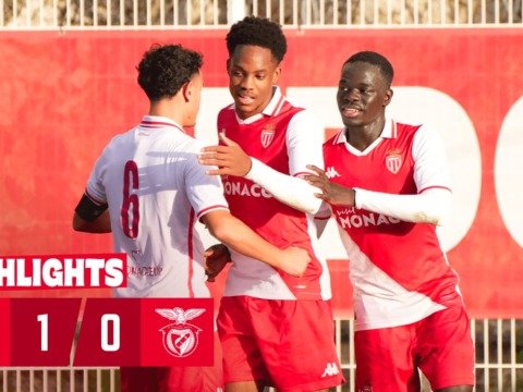 Highlights – Youth League, 5e journée : AS Monaco 1-0 SL Benfica