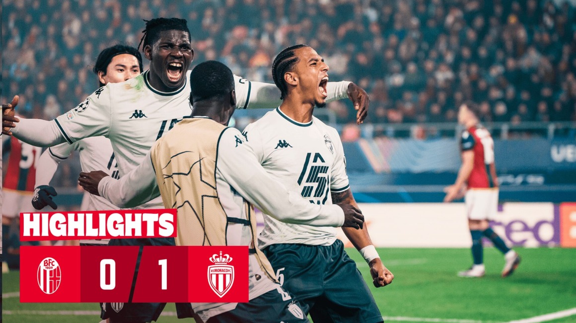 Highlights – Champions League, Matchday 4: Bologna FC 0-1 AS Monaco