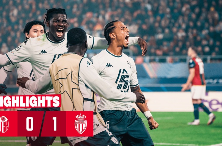 Highlights – Ligue des Champions, 4e journée : Bologne FC 0-1 AS Monaco