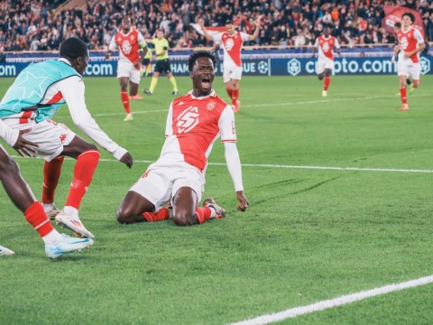 Premier but en carrière et à l’AS Monaco pour Soungoutou Magassa