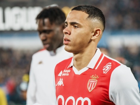 Le groupe de l’AS Monaco pour l’accueil de Brest au Stade Louis-II