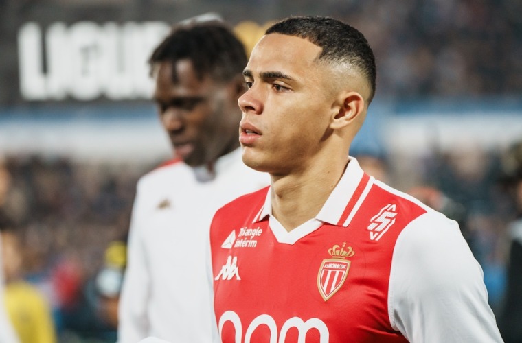 Le groupe de l’AS Monaco pour l’accueil de Brest au Stade Louis-II