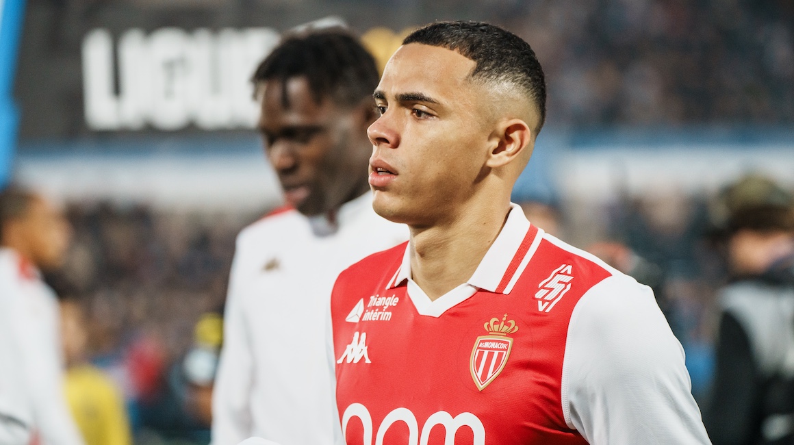 Le groupe de l’AS Monaco pour l’accueil de Brest au Stade Louis-II