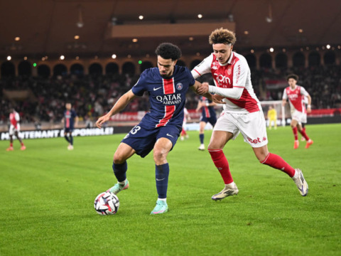 Stade Louis-II - Ligue 1, 16e journée : AS Monaco 2-4 Paris Saint-Germain