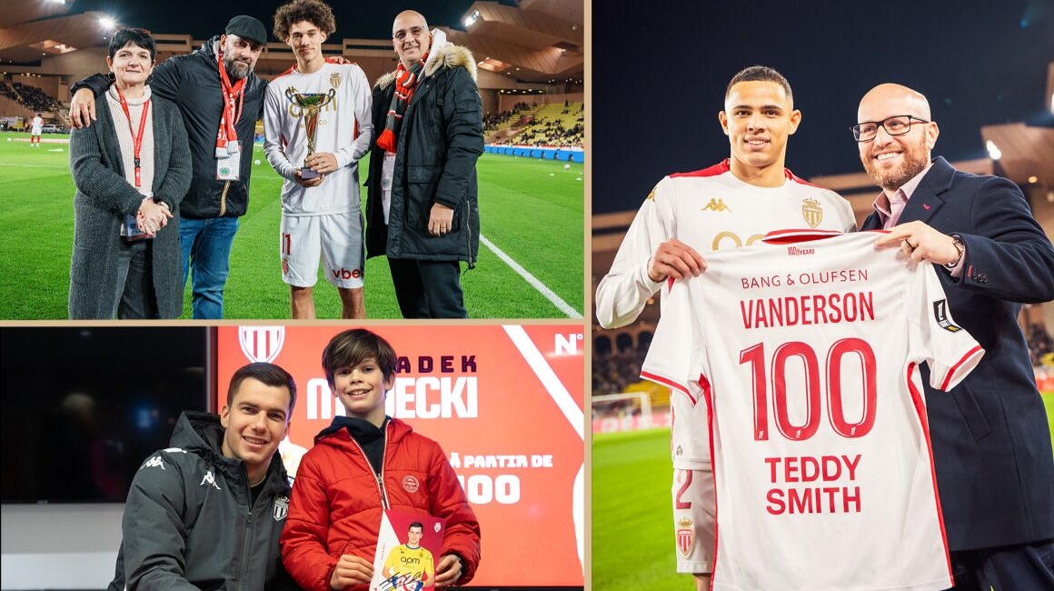 En images : Majecki avec les supporters, Akliouche distingué par le CSM, Vanderson à l'honneur