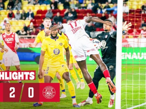 Highlights - Ligue 1, 14e journée : AS Monaco 2-0 Toulouse FC