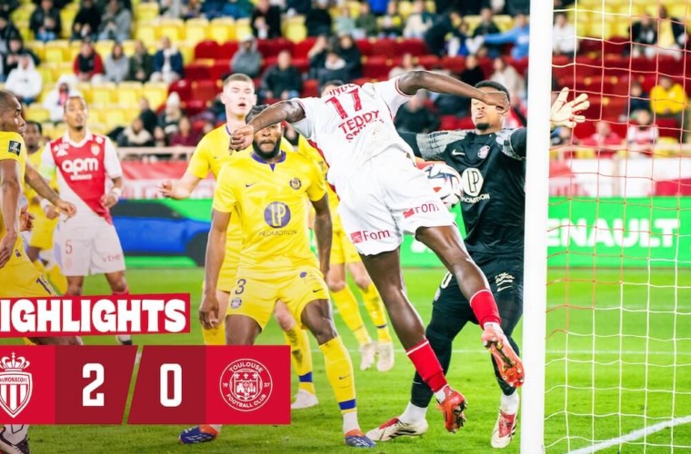 Highlights - Ligue 1, 14e journée : AS Monaco 2-0 Toulouse FC