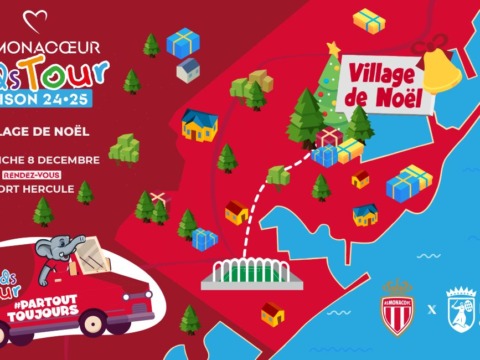 Le Kids Tour au Village de Noël de Monaco ce dimanche 8 décembre !