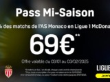 Suis l’AS Monaco sur DAZN avec le pass mi-saison à 69€ !