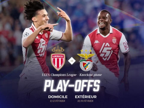 L'AS Monaco affrontera Benfica en play-offs de C1 !