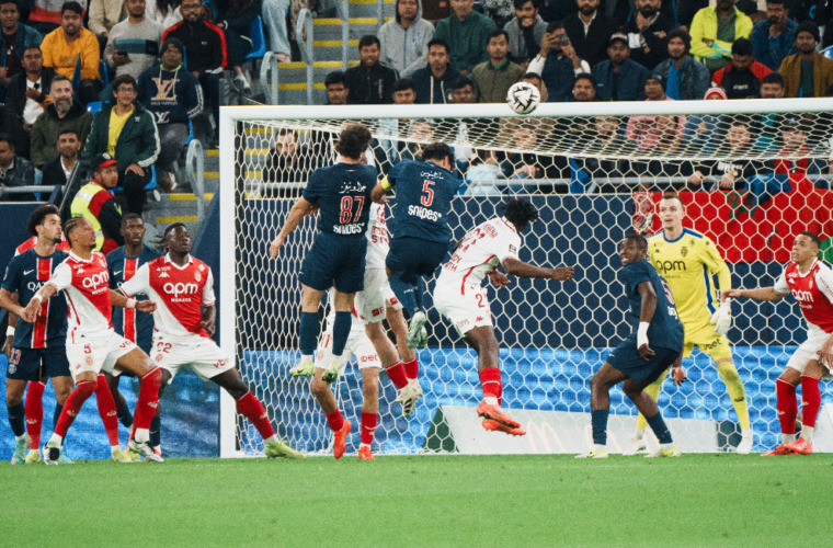 Al termine di un match molto equilibrato, l'AS Monaco cede nel finale contro il PSG