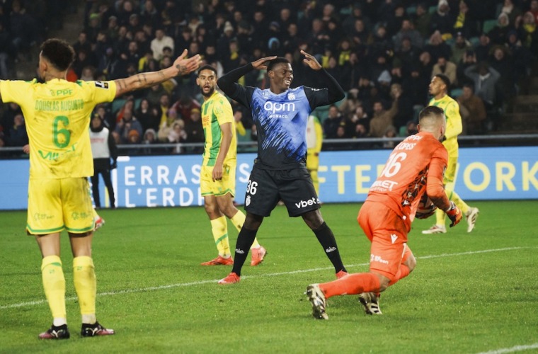 AS Monaco come back to snatch a point in Nantes