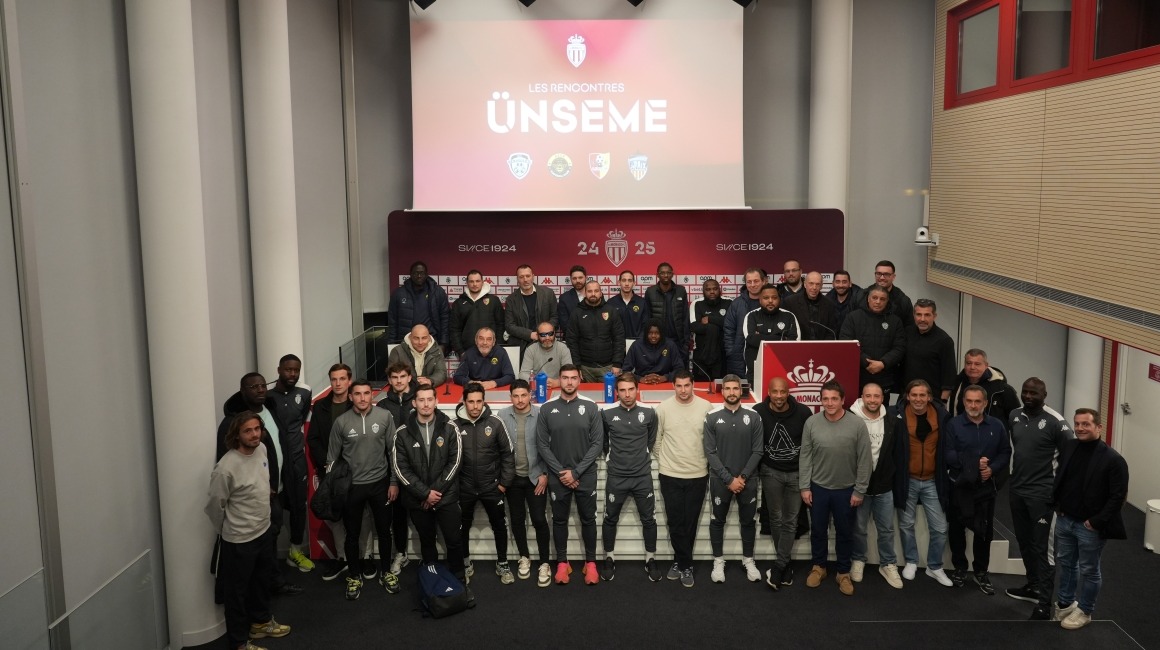 L’AS Monaco lance les "rencontres ÜNSEME" avec ses clubs partenaires !