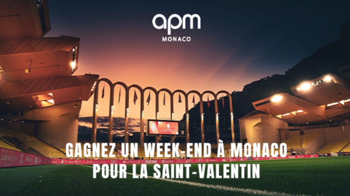 Vis une Saint-Valentin inoubliable avec APM Monaco et l'AS Monaco !