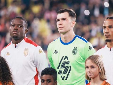 Le groupe de l’AS Monaco pour l’affiche face à Aston Villa