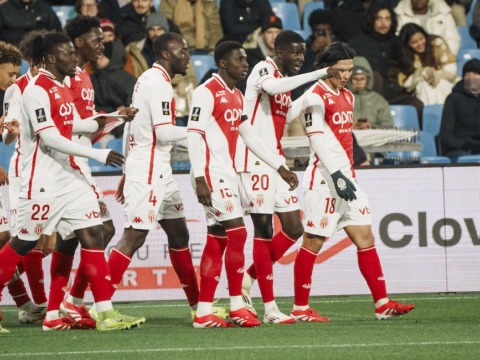 Le groupe de l’AS Monaco pour affronter le Stade Rennais