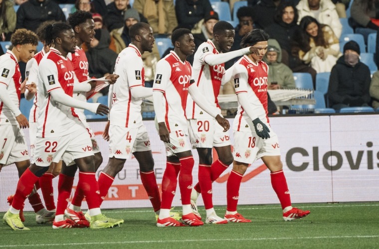 Le groupe de l’AS Monaco pour affronter le Stade Rennais