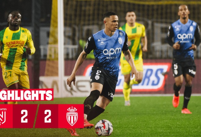 Ligue 1 Highlights &#8211; 17ª giornata: FC Nantes 2-2 AS Monaco