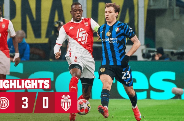 Highlights - Champions League, 8ª giornata Inter 3-0 AS Monaco