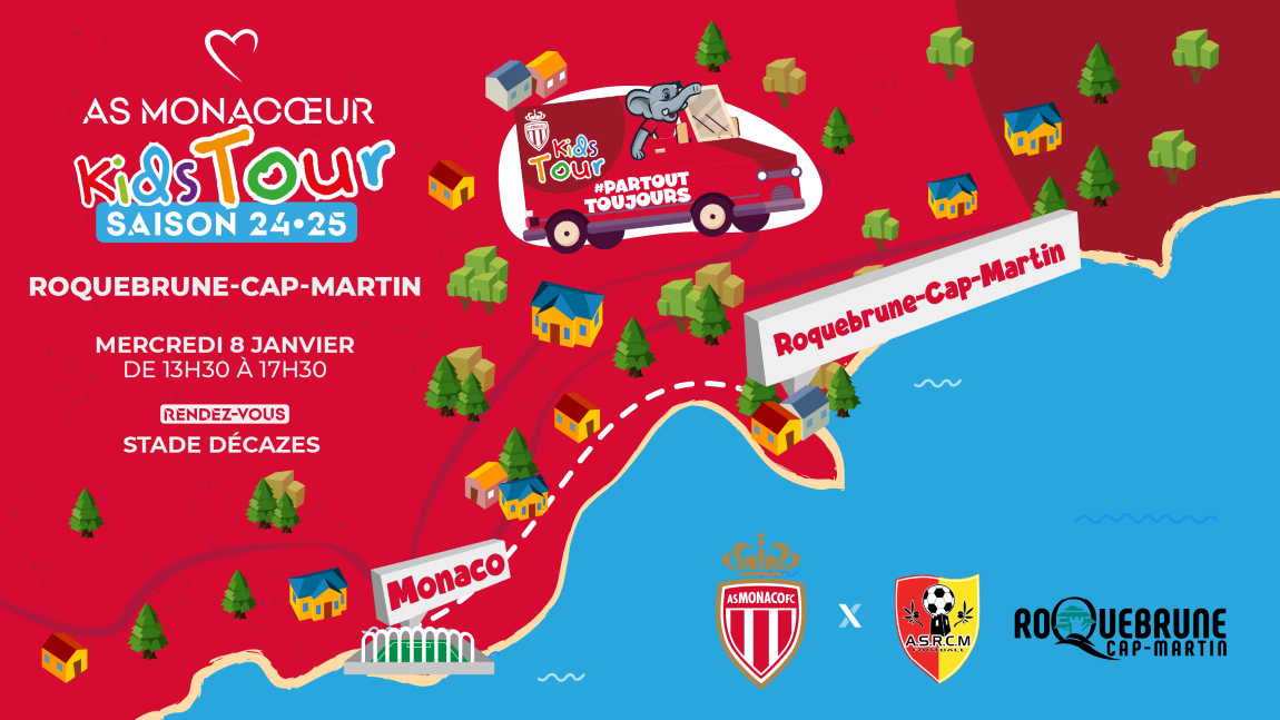 Le Kids Tour à Roquebrune-Cap-Martin mercredi 8 janvier